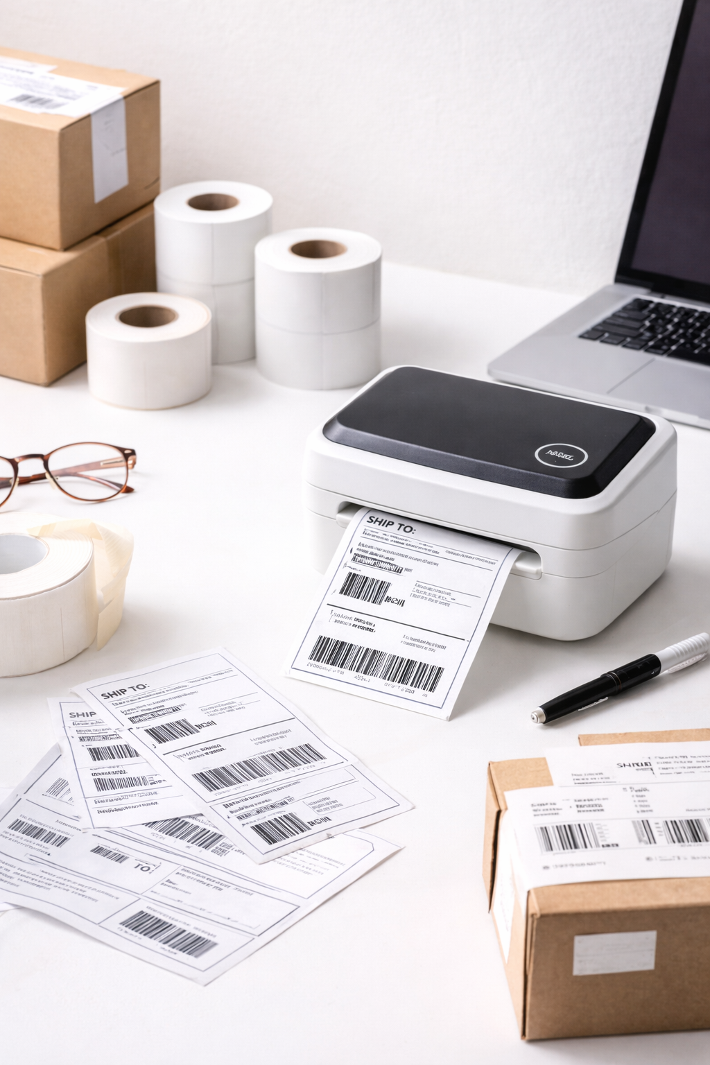 Printing labels and tags